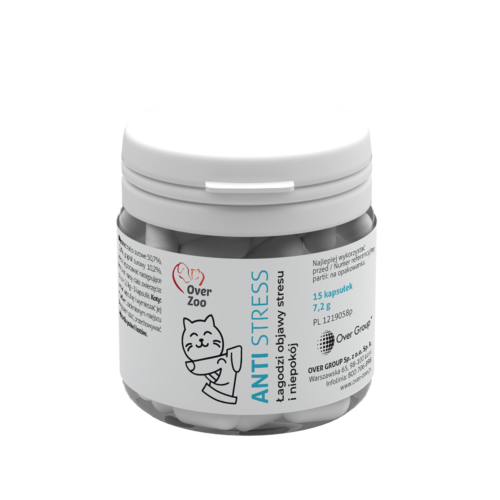 Anti Stress - preparat łagodzący objawy stresu i niepokój u psów i kotów