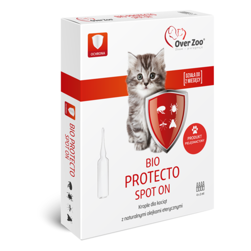 Preparat dla kociąt przeciw pasożytom Bio Protecto Spot On