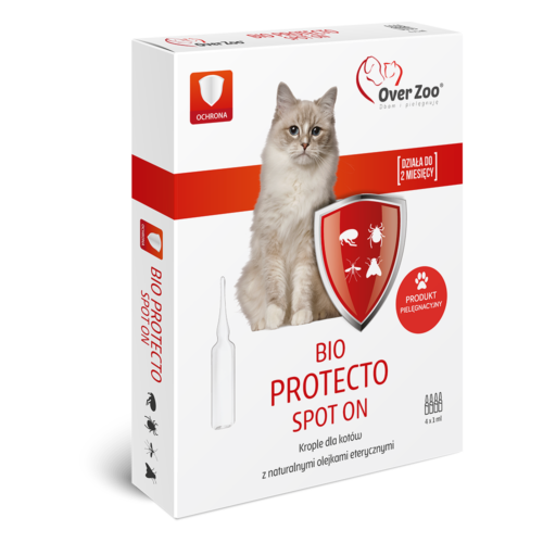 Preparat dla kotów przeciw pasożytom Bio Protecto Spot On