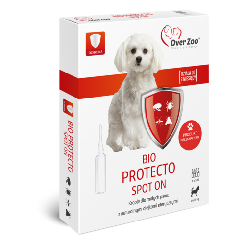 Preparat dla psów małych przeciw pasożytom Bio Protecto Spot On