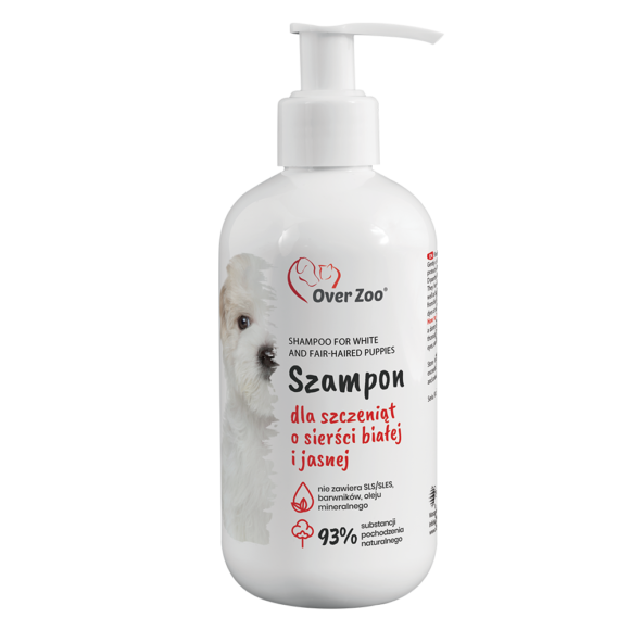 Szampon dla szczeniąt białych i jasnych 250 ml