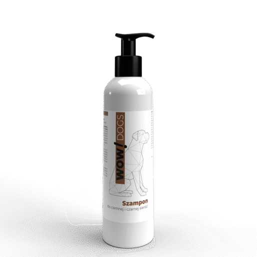 WOW! DOGS Szampon do czarnej i ciemnej sierści 250 ml