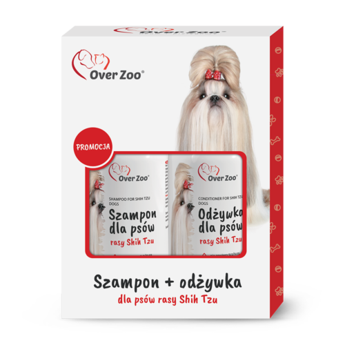 Zestaw dla psów rasy Shih Tzu (szampon 250 ml + odżywka 240 ml)