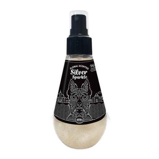 Silver Sparkle perfumy dla psów z brokatem 150 ml