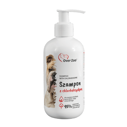 Szampon dla psów z chlorheksydyną 250 ml