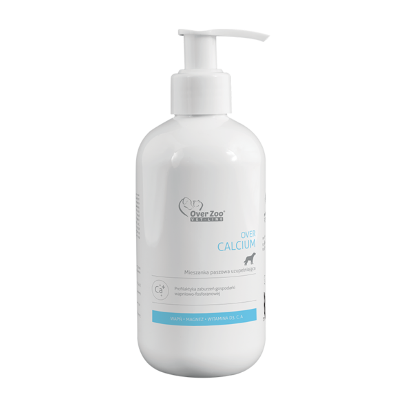 Over Calcium 250 ml - uzupełnia niedobory wapnia u psów