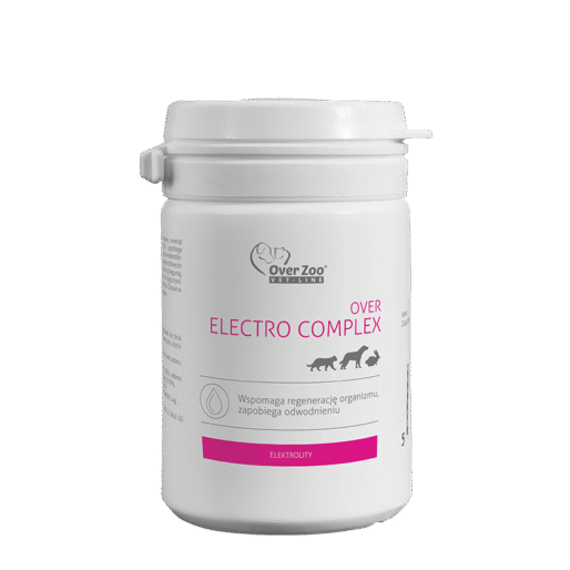 Over Electro Complex 50 g - zapobiega odwodnieniu organizmu psów i kotów