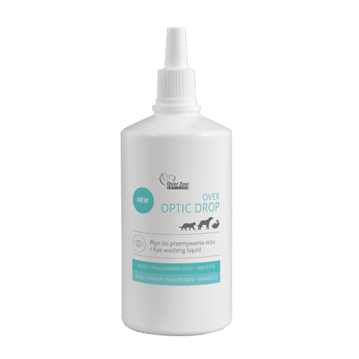 Over Optic Drop 130 ml - płyn do pielęgnacji oczu psów i kotów