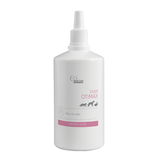 Over Otimax 130 ml - płyn do pielęgnacji uszu psów i kotów