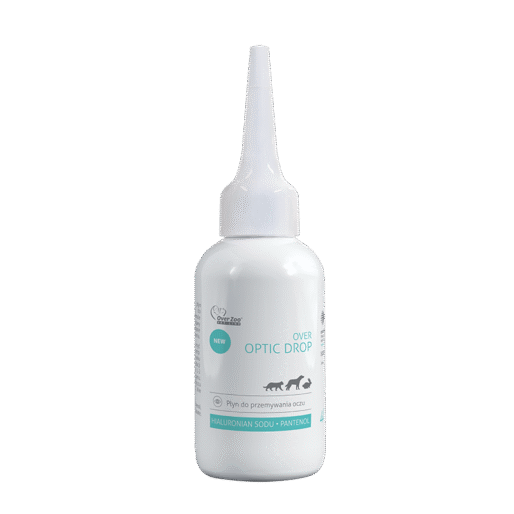 OVER Optic drop 40 ml - płyn do pielęgnacji oczu psów i kotów