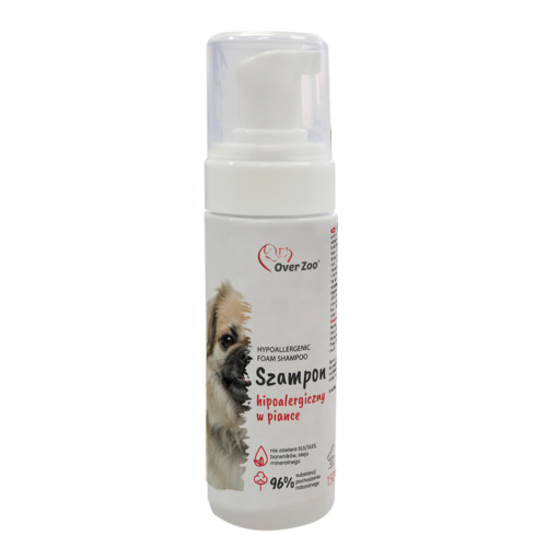 Hipoalergiczny szampon dla psów i kotów w piance  150 ml